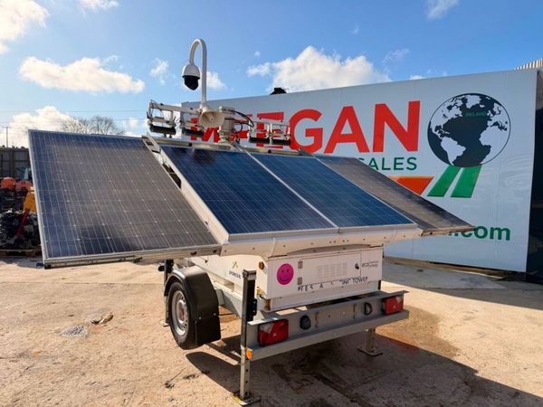 ProLight Solar lighting tower with camera system.. 381255058