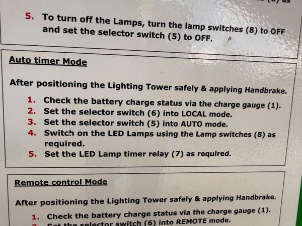 2020 TRIME SOLAR LIGHT TOWER .....1234T 381271753