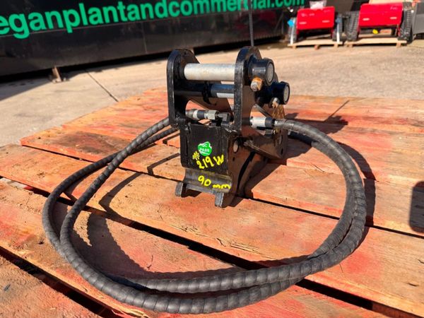 NEW ...MICRO / MINI DIGGER hydraulic quick hitch 381294143