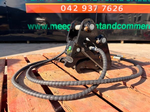 NEW ...MICRO / MINI DIGGER hydraulic quick hitch 381294139