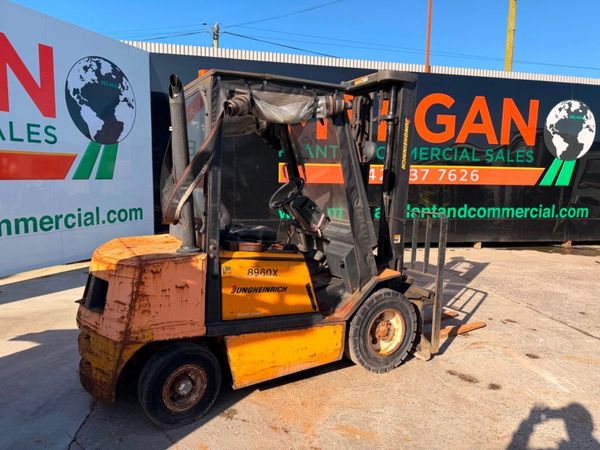 JUNGHEINRICH   3 TON DIESEL FORKLIFT .....1082 381207085
