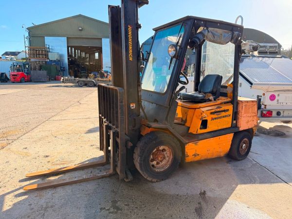 JUNGHEINRICH   3 TON DIESEL FORKLIFT .....1082 381207091