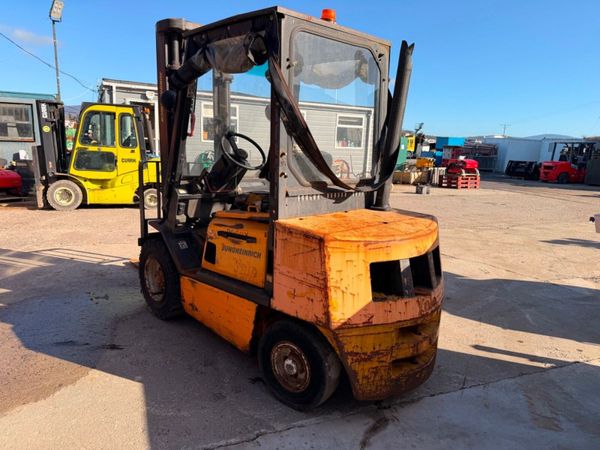 JUNGHEINRICH   3 TON DIESEL FORKLIFT .....1082 381207094