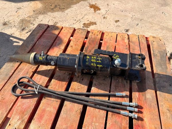 LOG TIMBER  CONE SPLITTER micro mini digger...205 381300213