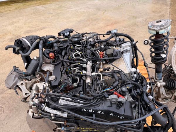 2018 AUDI Q5 engine and gearbox + parts 381313047