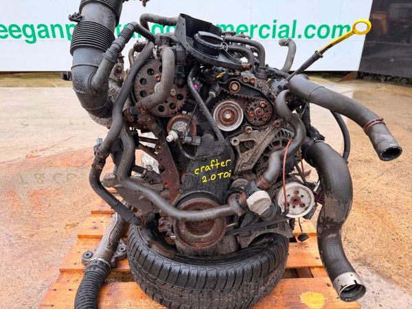 2017 CRAFTER ENGINE + GEARBOX.... 2.0 TDI 381313014