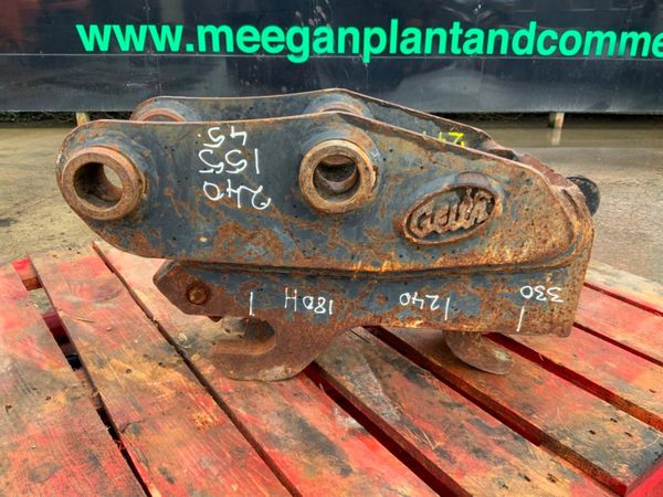 GEITH HYDRAULIC QUICK HITCH....45mm PINS...277pf 381323743