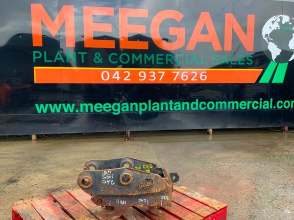 GEITH HYDRAULIC QUICK HITCH....45mm PINS...277pf 381323744