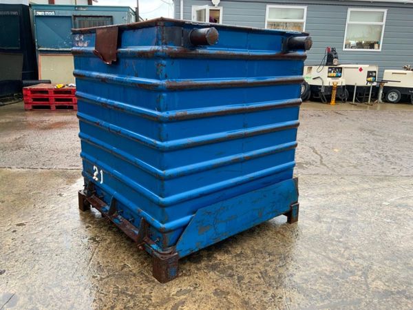 SCRAP METAL TIPPING SKIP  STORAGE BIN......21V 381323850