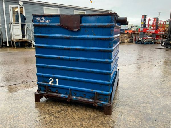 SCRAP METAL TIPPING SKIP  STORAGE BIN......21V 381323851