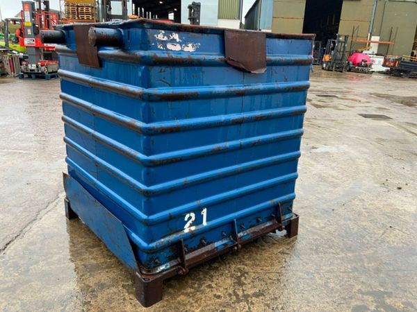 SCRAP METAL TIPPING SKIP  STORAGE BIN......21V 381323852