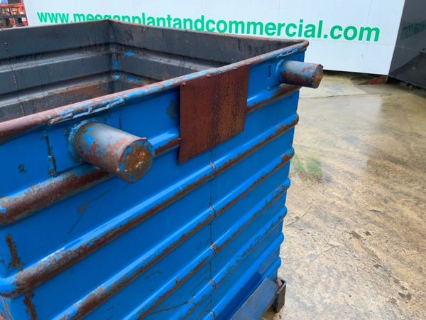 SCRAP METAL TIPPING SKIP  STORAGE BIN......21V 381323855
