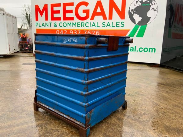 SCRAP METAL TIPPING SKIP  STORAGE BIN......21V 381323856