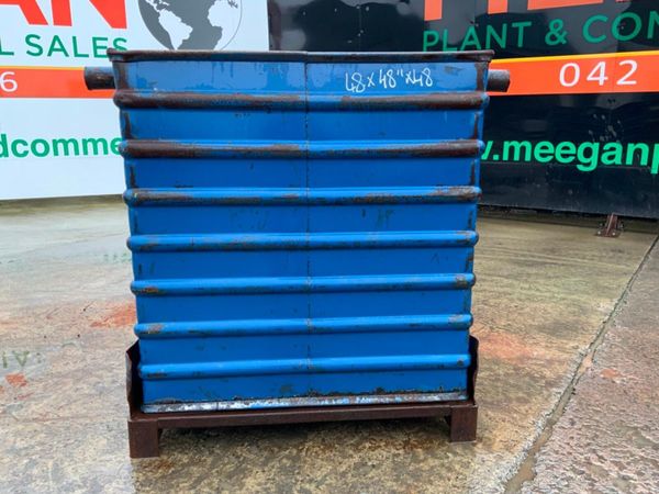 SCRAP METAL TIPPING SKIP  STORAGE BIN......21V 381323857
