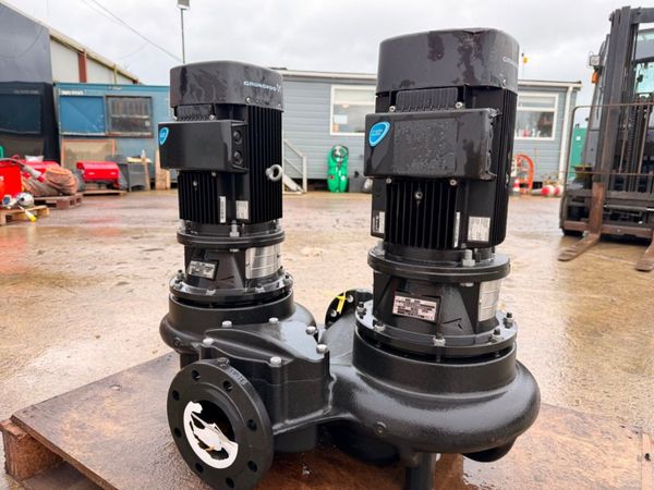 GRUNDFOS twin head in line centrifugal pump ...230 381491038