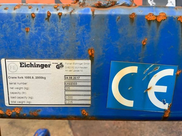 EICHINGER HIAB PALLET FORKS.........1361t. 381407269