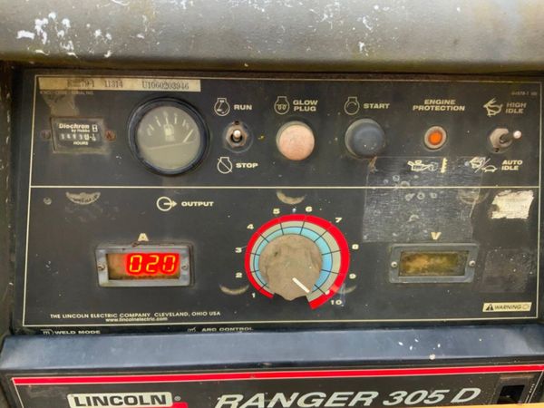 LINCOLN RANGER 305d GENSET WELDER........ 381544062