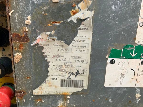 2014 SKYJACK SJ16 ACCESS LIFT PLATFORM......589 381544006