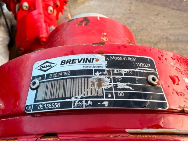 Dana Brevini conveyor drive assembly planetary gea 381549900