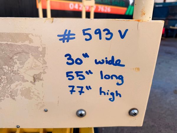 2018 youngman boss platform scissor lift....593v 381507689