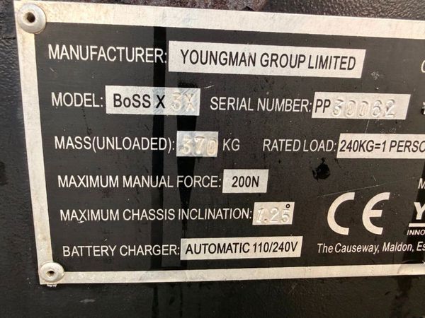 2018 youngman boss platform scissor lift....593v 381507690