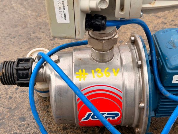 pedrollo booster / pressure pump setup.....136V 381507767