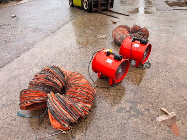 JEFFLOW fans + ducting .....131 v 381507783