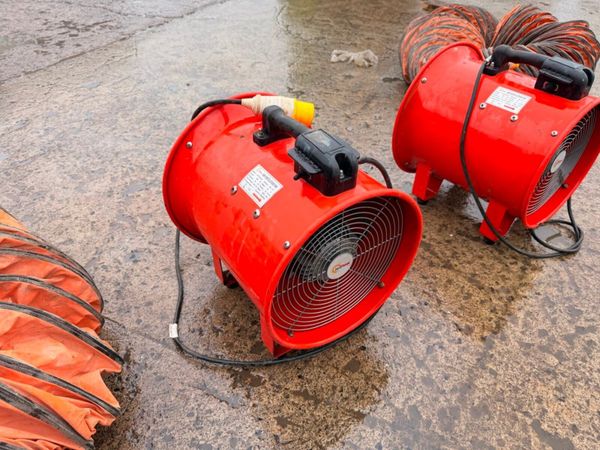 JEFFLOW fans + ducting .....131 v 381507784