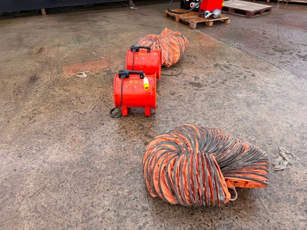 JEFFLOW fans + ducting .....131 v 381507788