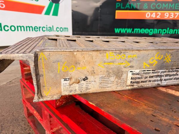 1500mm alloy RAMPS to suit Lowloader .....35v 381700991