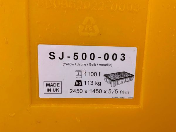 IBC SPILL CONTAINMENT BUND TRAY / STAND...1655 381815459