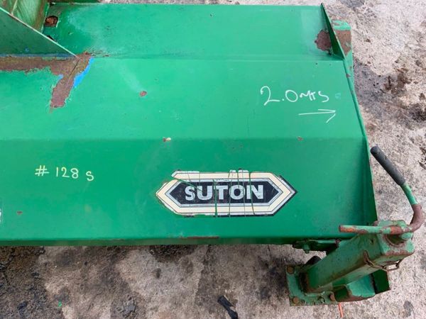 SUTTON ROAD SWEEPER....3 POINT LINKAGE....128s. 381998643
