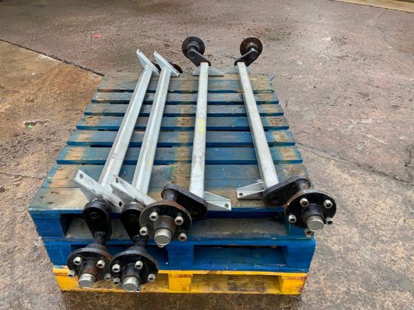 UNUSED INDESPENSION TYPE TRAILER AXLES...1548 382063160