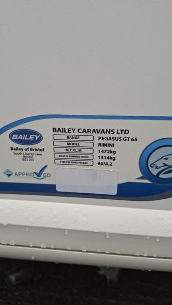 Bailey Pegasus GT 65 caravan 382002114