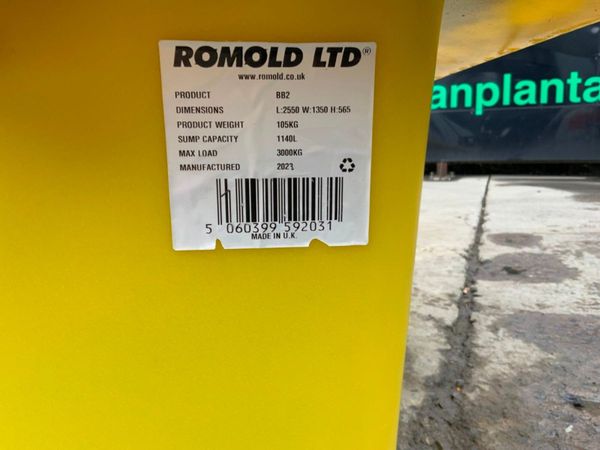 SPILL CONTAINMENT BUND....IBC STAND.......1654t. 382148369