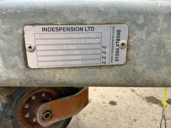 2016 INDESPENSION PLANT TRAILER......50wa. 382192765