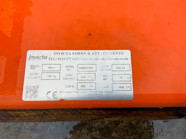 INVICTA 1RG-1 OIL DRUM LIFTING  ATTACHMENT....2073 382254123