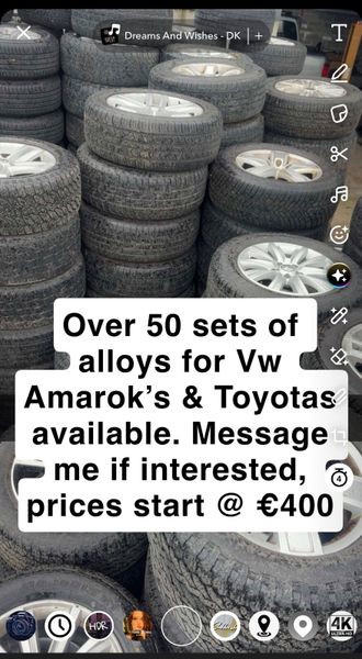 Genuine Volkswagen Amarok Alloy Wheels***** 382212500