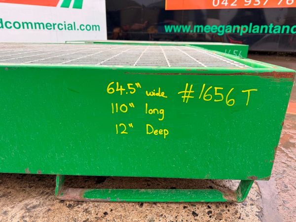 LARGE DRIP SPILL BUND TRAY IBC WASTE ....1656T 382330017