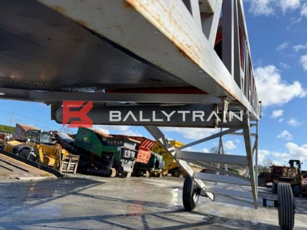 JQ Power 60FT Wheeled Conveyor 382330753