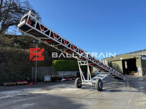 JQ Power 60FT Wheeled Conveyor 382330704