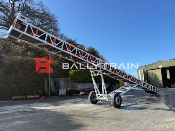 JQ Power 60FT Wheeled Conveyor 382330706