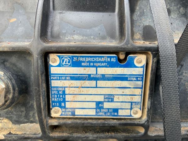 Iveco Eurocargo ZF ASTRONIC 6AS 700 TO AUTOGEARBOX 382338493