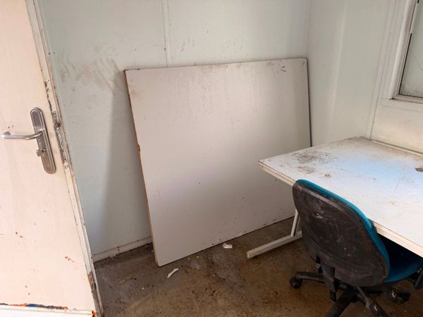 Damaged site office cabin 20 x 9 382540615