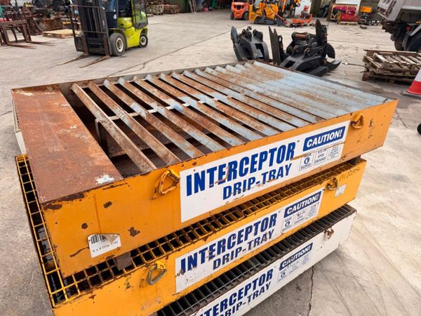 6X4 BUNDED DRIP SPILL TRAYS  HEAVY DUTY.. 1652 382529545