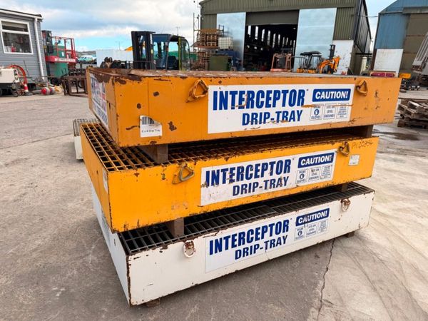 6X4 BUNDED DRIP SPILL TRAYS  HEAVY DUTY.. 1652 382529547