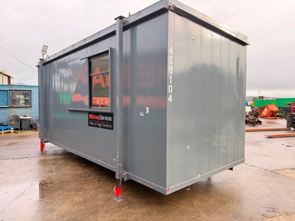 20ft SITE OFFICE CABIN KITCHEN OPEN PLAN...1974 382531640