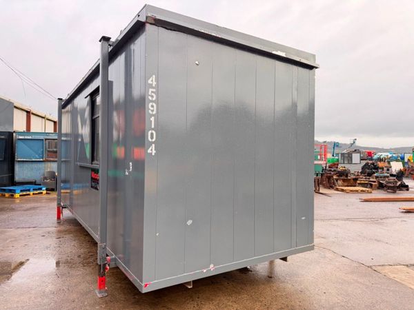 20ft SITE OFFICE CABIN KITCHEN OPEN PLAN...1974 382531641