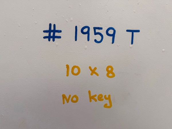 10 X 8 STEEL SITE STORE CONTAINER ....1959T 382531667