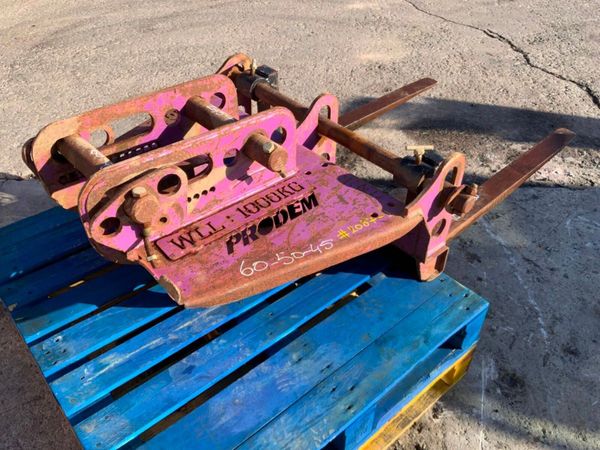 PRODEM PALLET FORKS....45 / 50 / 60mm PINS...2087t 382531674